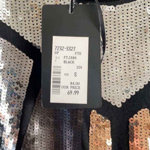 FATE Elegant Sequined Shift Dress. New With Tags. Size Small - Picture 9 of 11